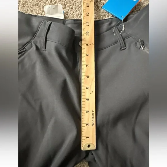 Columbia Women's Back Bea Warm Softshell Pants Black Size 8 Active Omni Shade - Picture 6 of 15